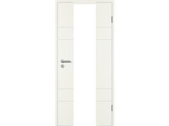 Zimmertür Weißlack exclusiv ähnlich RAL 9010 RY-252 LA5 Float klar Röhrenspan KK1 "ROYAL"