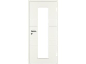 Zimmertür Weißlack exclusiv ähnlich RAL 9010 RY-253 LA3 Vollspan KK1 "ROYAL"