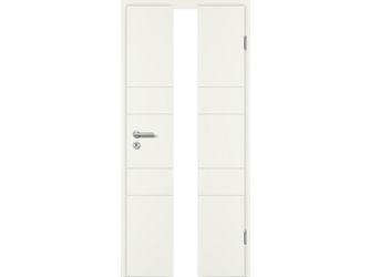 Zimmertür Weißlack exclusiv ähnlich RAL 9010 RY-253 LA4 Float klar Röhrenspan KK1 "ROYAL"