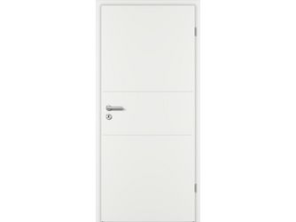 Zimmertür Weißlack exclusiv ähnlich RAL 9016 RY-433 Röhrenspan KK1 Beanspruchungsgruppe M "ROYAL"