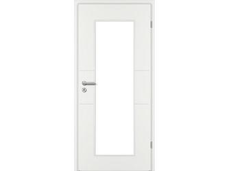 Zimmertür Weißlack exclusiv ähnlich RAL 9016 RY-433 LA1 Vollspan KK1 "ROYAL"