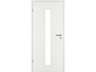 Zimmertür Weißlack exclusiv ähnlich RAL 9016 RY-433 LA2 Vollspan KK1 "ROYAL"