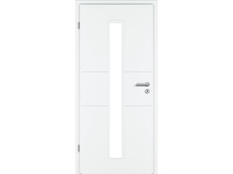 Zimmertür Weißlack exclusiv ähnlich RAL 9010 RY-433 LA2 Vollspan KK1 "ROYAL"