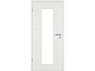 Zimmertür Weißlack exclusiv ähnlich RAL 9016 RY-433 LA3 Vollspan KK1 "ROYAL"