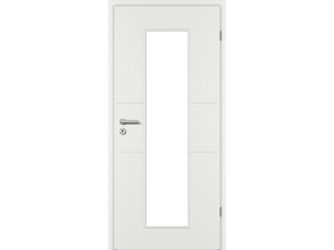 Zimmertür Weißlack exclusiv ähnlich RAL 9016 RY-433 LA3 Vollspan KK1 "ROYAL"