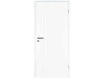 Zimmertür Weißlack exclusiv ähnlich RAL 9016 RY-443-S Röhrenspan KK1 Beanspruchungsgruppe M "ROYAL"