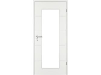 Zimmertür Weißlack exclusiv ähnlich RAL 9016 RY-451 LA1 Vollspan KK1 "ROYAL"