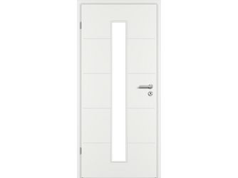 Zimmertür Weißlack exclusiv ähnlich RAL 9016 RY-451 LA2 Vollspan KK1 "ROYAL"