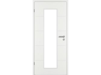 Zimmertür Weißlack exclusiv ähnlich RAL 9016 RY-451 LA3 Vollspan KK1 "ROYAL"