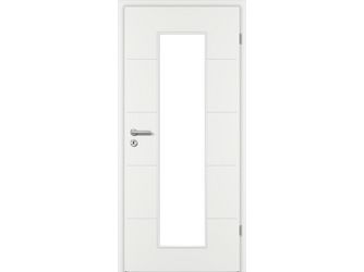 Zimmertür Weißlack exclusiv ähnlich RAL 9016 RY-451 LA3 Vollspan KK1 "ROYAL"