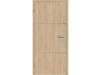 Zimmertür CPL T-Oak Nature RY-531-DA Röhrenspan KK1 Beanspruchungsgruppe M "ROYAL"