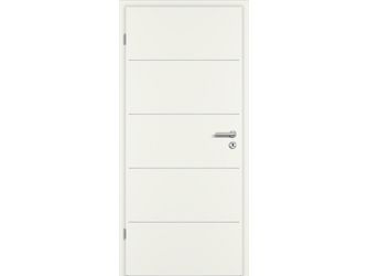 Zimmertür CPL Weißlack ähnlich RAL 9010 RY-551-DA Vollspan KK1 Beanspruchungsgruppe M "ROYAL"