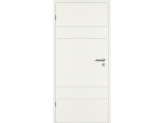 Zimmertür CPL Weißlack ähnlich RAL 9010 RY-552-DA Vollspan KK1 Beanspruchungsgruppe M "ROYAL"