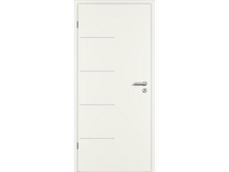 Zimmertür CPL Weißlack ähnlich RAL 9010 RY-554-DA Röhrenspan KK1 Beanspruchungsgruppe M "ROYAL"