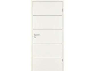 Zimmertür CPL Weißlack ähnlich RAL 9010 RY-551-DA Röhrenspan KK3 Beanspruchungsgruppe M "ROYAL"