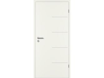 Zimmertür CPL Weißlack ähnlich RAL 9010 RY-554-DA Röhrenspan KK3 Beanspruchungsgruppe M "ROYAL"