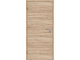 Schallschutztür CPL T-Eiche DQ Vollspan KK2 SSK1 Beanspruchungsgruppe S mit Bodendichtung "FUNKTION"