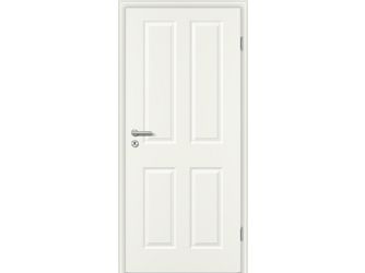 Schallschutztür Weißlack exclusiv ähnlich RAL 9010 CK4 Vollspan KK3 SSK1 Beanspruchungsgruppe S mit Bodendichtung "FUNKTION"