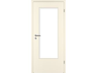 Schallschutztür CPL Esche Weiß glatt DIN-LA Float klar Vollspan KK3 SSK1 Beanspruchungsgruppe S mit Bodendichtung "FUNKTION" Schallschutztür CPL Esche Weiß glatt DIN-LA Float klar Vollspan KK3 SSK1 Beanspruchungsgruppe S mit Bodendichtung "FUNKTION"