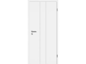 Schallschutztür Weißlack exclusiv ähnlich RAL 9010 RY-232 Vollspan KK3 SSK1 Beanspruchungsgruppe S mit Bodendichtung "FUNKTION"