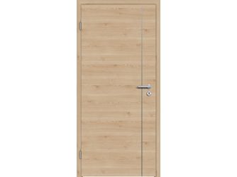 Schallschutztür CPL T-Oak Nature RY-521-DQ Vollspan KK3 SSK1 mit Bodendichtung "FUNKTION"