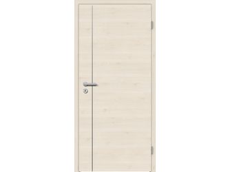 Schallschutztür CPL T-Oak White RY-521-DQ Vollspan KK3 SSK1 Beanspruchungsgruppe S mit Bodendichtung "FUNKTION"