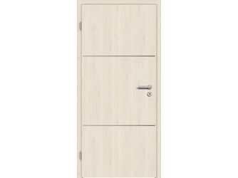Schallschutztür CPL T-Oak White RY-531-DA Vollspan KK3 SSK1 Beanspruchungsgruppe S mit Bodendichtung "FUNKTION"