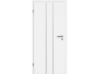 Schallschutztür CPL Weißlack ähnlich RAL 9010 RY-532-DA Vollspan KK3 SSK1 Beanspruchungsgruppe S mit Bodendichtung "FUNKTION"