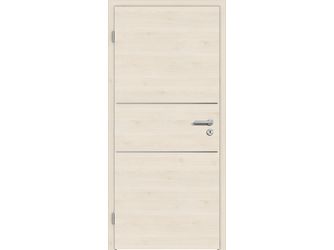 Schallschutztür CPL T-Oak White RY-533-DQ Vollspan KK3 SSK1 Beanspruchungsgruppe S mit Bodendichtung "FUNKTION"