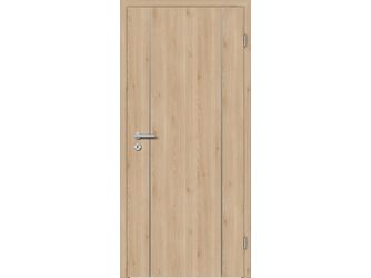 Schallschutztür CPL T-Oak Nature RY-534-DA Vollspan KK3 SSK1 Beanspruchungsgruppe S mit Bodendichtung "FUNKTION"