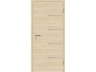 Schallschutztür CPL T-Oak Creme RY-554-DQ Vollspan KK2 SSK1 Beanspruchungsgruppe S mit Bodendichtung "FUNKTION"