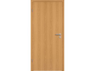 Schallschutztür CPL Eiche glatt Spezial-/Kombinationseinlage KK2 SSK2 Beanspruchungsgruppe S mit Bodendichtung "FUNKTION"