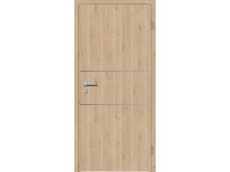 Schallschutztür CPL T-Oak Nature RY-533-DA Spezial-/Kombinationseinlage KK3 SSK2 Beanspruchungsgruppe S mit Bodendichtung "FUNKTION"
