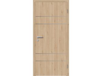 Schallschutztür CPL T-Oak Nature RY-552-DA Spezial-/Kombinationseinlage KK3 SSK2 Beanspruchungsgruppe S mit Bodendichtung "FUNKTION"