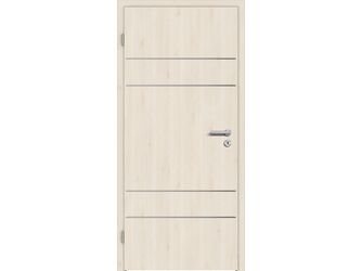 Schallschutztür CPL T-Oak White RY-552-DA Spezial-/Kombinationseinlage KK3 SSK2 Beanspruchungsgruppe S mit Bodendichtung "FUNKTION"