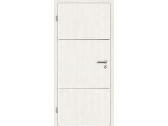 Schallschutztür CPL Weißlack ähnlich RAL 9010 RY-531-DA Spezial-/Kombinationseinlage KK2 SSK2 Beanspruchungsgruppe S mit Bodendichtung "FUNKTION"