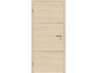 Schallschutztür CPL T-Oak Creme RY-531-DQ Spezial-/Kombinationseinlage KK2 SSK2 Beanspruchungsgruppe S mit Bodendichtung "FUNKTION"