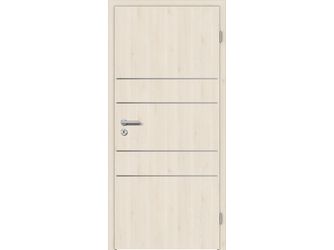 Schallschutztür CPL T-Oak White RY-553-DA Spezial-/Kombinationseinlage KK2 SSK2 mit Bodendichtung "FUNKTION"