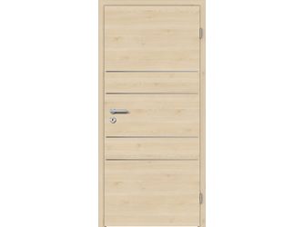 Schallschutztür CPL T-Oak Creme RY-553-DQ Spezial-/Kombinationseinlage KK2 SSK2 mit Bodendichtung "FUNKTION"