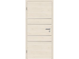 Schallschutztür CPL T-Oak White RY-553-DQ Spezial-/Kombinationseinlage KK2 SSK2 Beanspruchungsgruppe S mit Bodendichtung "FUNKTION"