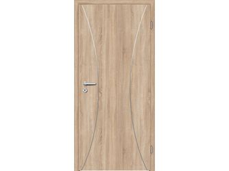 Schallschutztür CPL T-Eiche RY-535-DA Vollspan KK3 SSK1 Beanspruchungsgruppe S "FUNKTION"