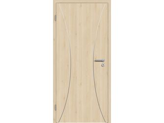 Schallschutztür CPL T-Oak Creme RY-535-DA Vollspan KK3 SSK1 Beanspruchungsgruppe S "FUNKTION"