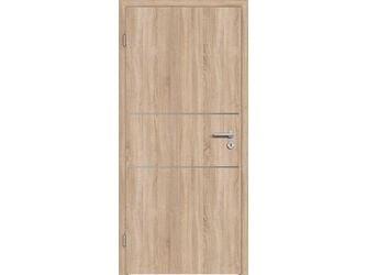 Schallschutztür CPL T-Eiche RY-533-DA Vollspan KK2 SSK1 Beanspruchungsgruppe S "FUNKTION"