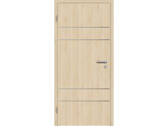 Schallschutztür CPL T-Oak Creme RY-552-DA Vollspan KK2 SSK1 Beanspruchungsgruppe S "FUNKTION"