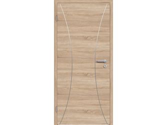 Schallschutztür CPL T-Eiche RY-535-DQ Spezial-/Kombinationseinlage KK2 SSK2 Beanspruchungsgruppe S "FUNKTION"