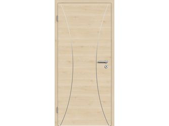 Schallschutztür CPL T-Oak Creme RY-535-DQ Spezial-/Kombinationseinlage KK2 SSK2 Beanspruchungsgruppe S "FUNKTION"