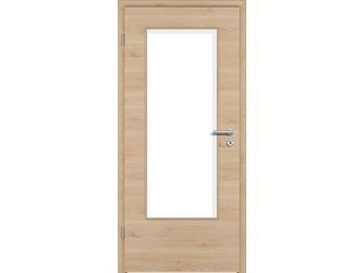Zimmertür CPL T-Oak Nature DQ DIN-LA Vollspan KK1 "STANDARD"