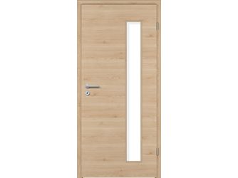 Zimmertür CPL T-Oak Nature DQ LA2-B Vollspan KK1 "STANDARD"