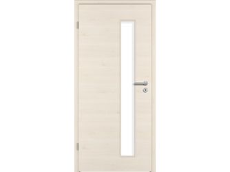 Zimmertür CPL T-Oak White DQ LA2-S Vollspan KK1 "STANDARD"