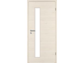 Zimmertür CPL T-Oak White DQ LA2-S Vollspan KK1 "STANDARD"